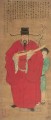 qian xuan xinguogong retrato chino antiguo